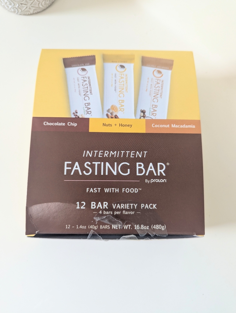Intermittent Fasting Bar Variety Pack (12) ProLon